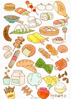紙上生香 手賬中的食品素材創(chuàng)意與運(yùn)用